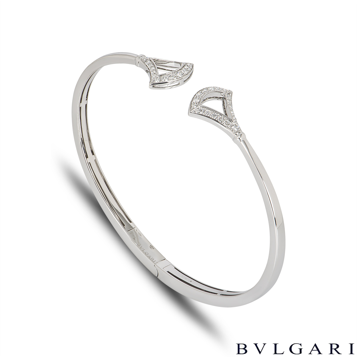 Bvlgari White Gold Diamond Divas' Dream Bracelet 355625